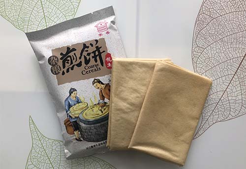 杂粮花生煎饼